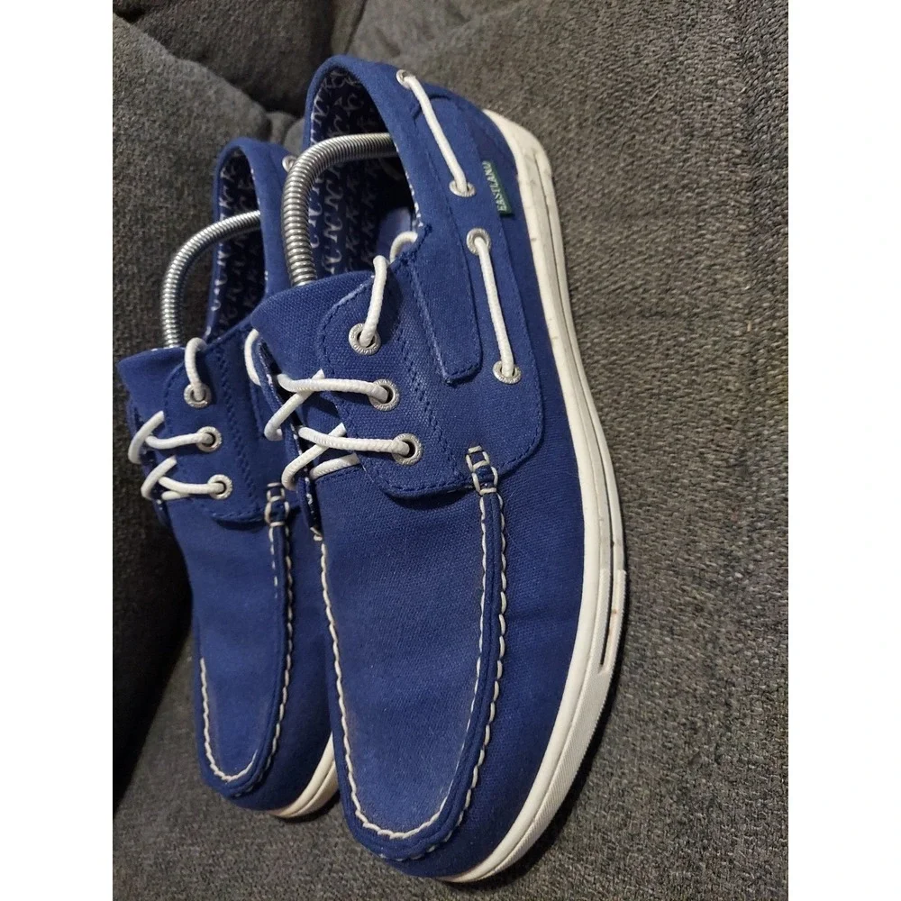 Kansas City Royals Mens Blue Boat Shoes 11D MLB Navy‎ blue Eastland Adventure